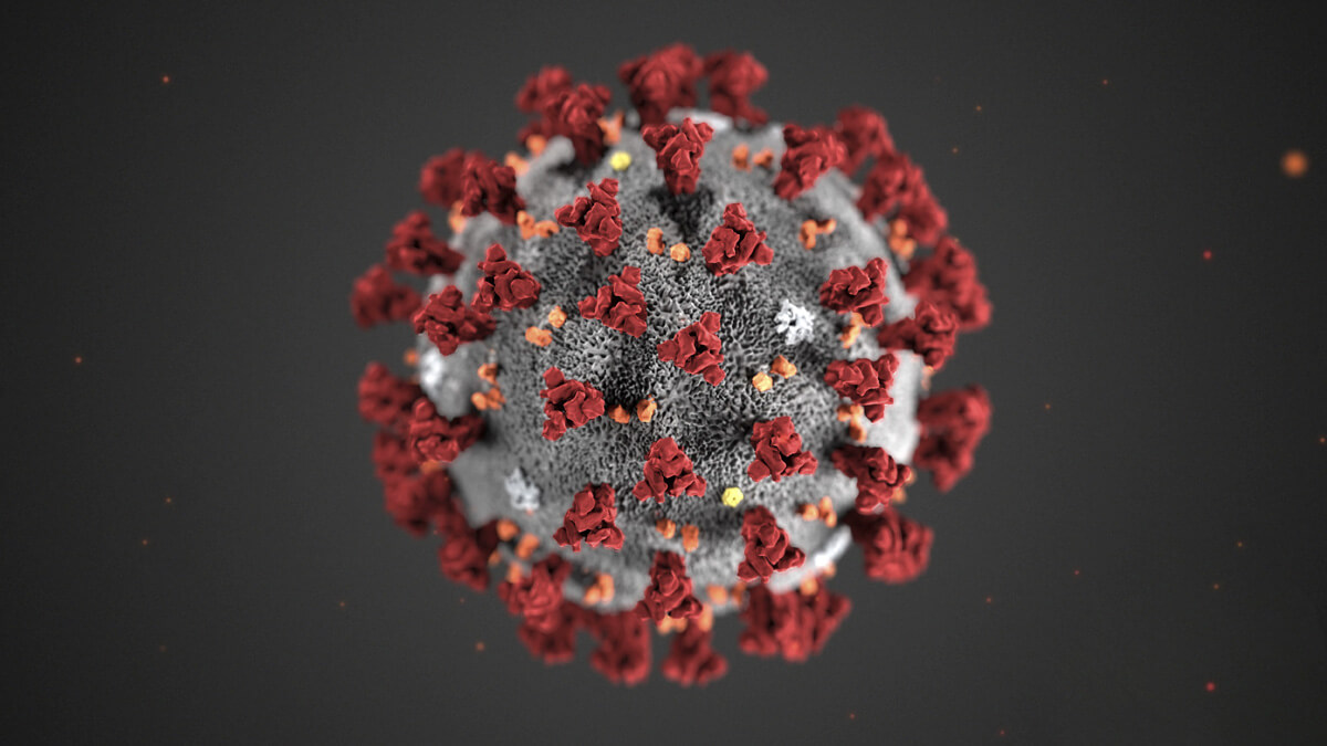 ilustração do coronavírus